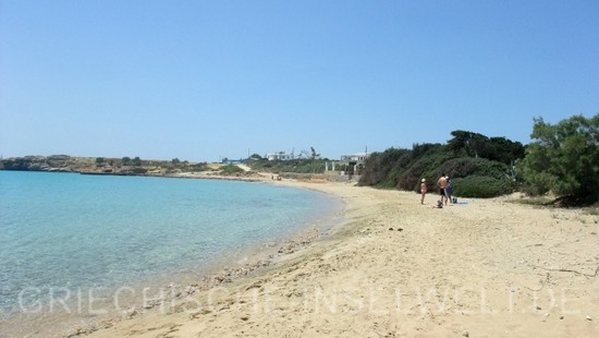 Charokopou Strand - Blick Sden