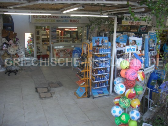 Delphini Minimarket am Mylopotas Beach