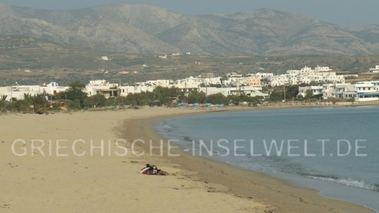 Blick auf den Strandort