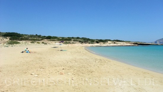 Platia Pounta Strand - Osten