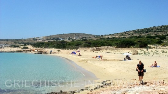 Platia Pounta Strand - Westen