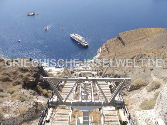 Santorini Seilbahn