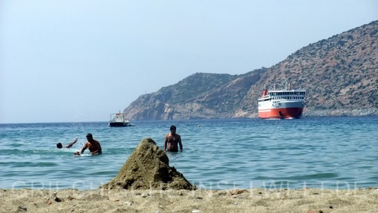 Kamares Strand - Strandleben