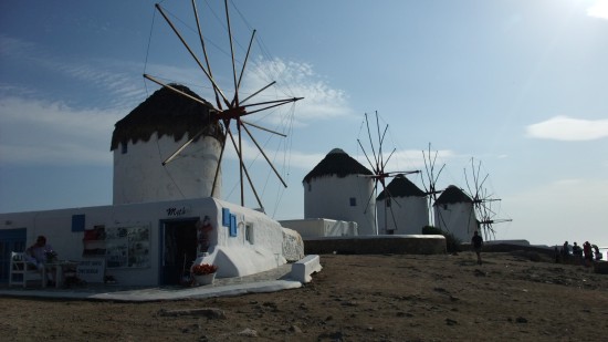 Mykonos Windmühlen
