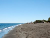 Perissa Beach santorini