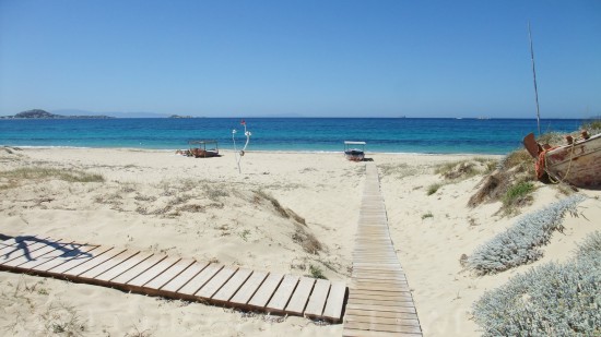 Strand auf Naxos